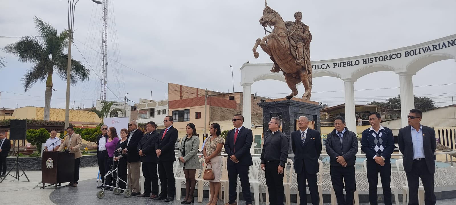 Libertador Simón Bolívar es reivindicado en el histórico distrito peruano de Pativilca
